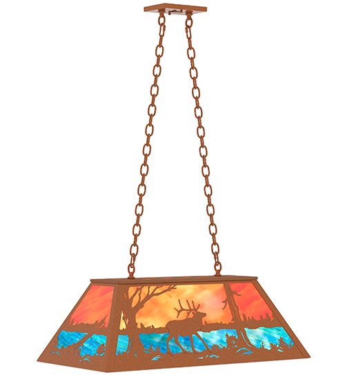  RUSTIC LODGE RUSTIC OR MOUNTIAN GREAT ROOM ART GLASS ANIMALS