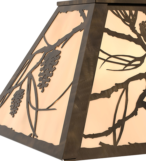  RUSTIC MISSION LODGE RUSTIC OR MOUNTIAN GREAT ROOM ART GLASS