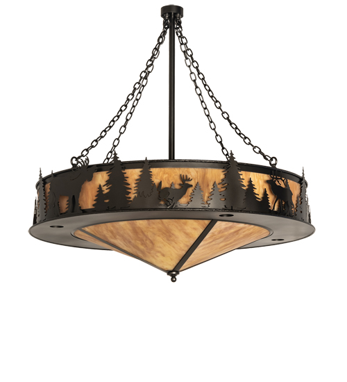  RUSTIC LODGE RUSTIC OR MOUNTIAN GREAT ROOM ANIMALS IDALIGHT