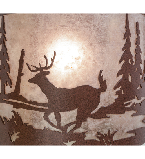  RUSTIC LODGE RUSTIC OR MOUNTIAN GREAT ROOM ANIMALS MICA