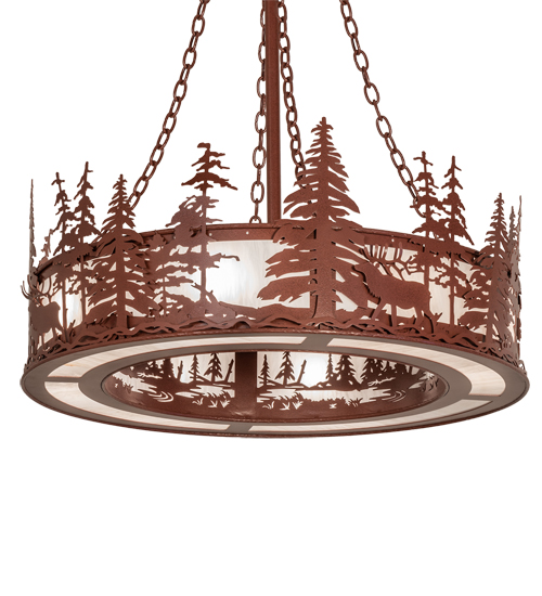  RUSTIC LODGE RUSTIC OR MOUNTIAN GREAT ROOM ANIMALS IDALIGHT