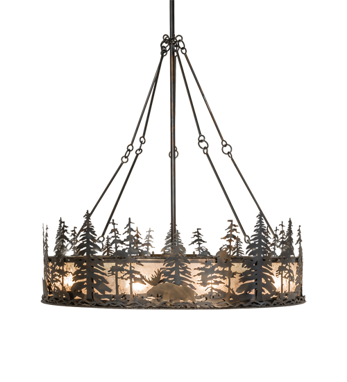  RUSTIC LODGE RUSTIC OR MOUNTIAN GREAT ROOM ANIMALS MICA