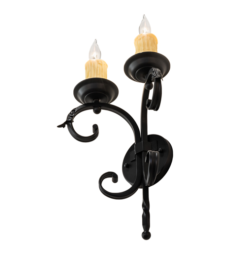  VICTORIAN SCROLL FEATURES CRAFTED OF STEEL FAUX CANDLE SLEVES CANDLE BULB ON TOP STAMPED/CAST METAL LEAF ROSETTE FLOWER ACCENT