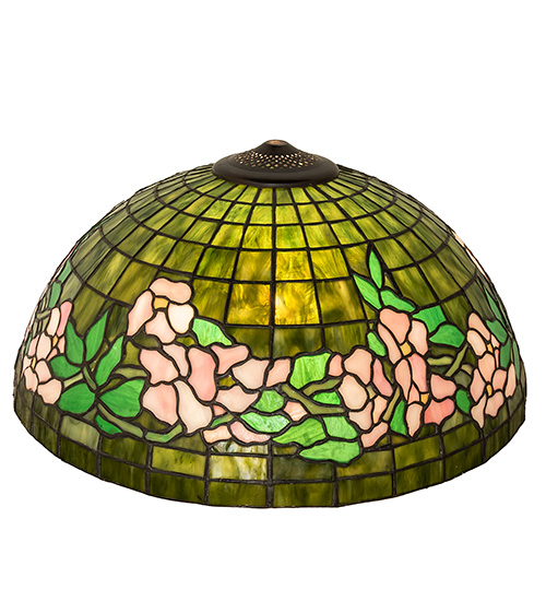  TIFFANY REPRODUCTION OF ORIGINAL FLORAL ART GLASS