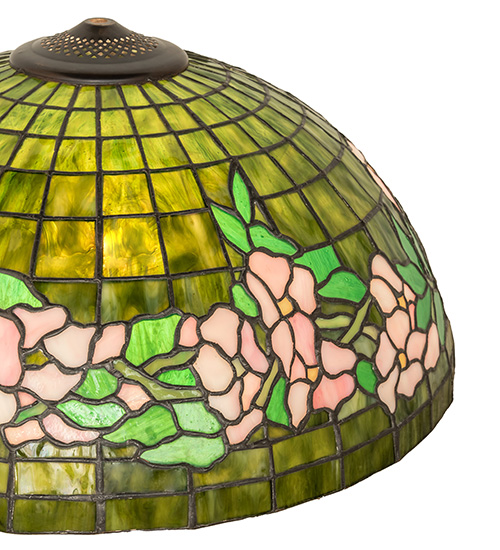  TIFFANY REPRODUCTION OF ORIGINAL FLORAL ART GLASS