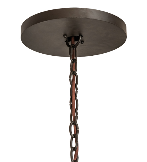  GOTHIC SCROLL FEATURES CRAFTED OF STEEL FORGED AND CAST IRON FAUX CANDLE SLEVES CANDLE BULB ON TOP