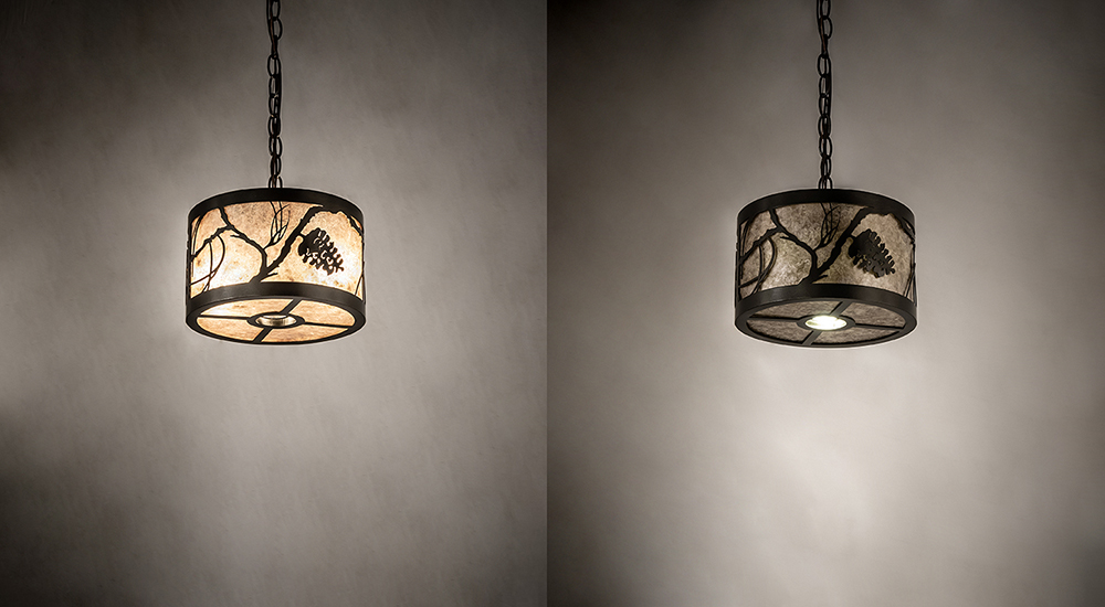 RUSTIC MICA DOWN LIGHTS SPOT LIGHT POINTING DOWN FOR FUNCTION