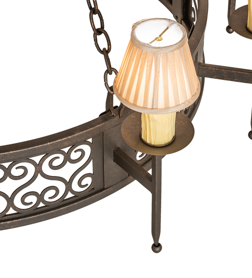  VICTORIAN FAUX CANDLE SLEVES CANDLE BULB ON TOP SCROLL ACCENTS-LASER CUT OR EMBEDDED