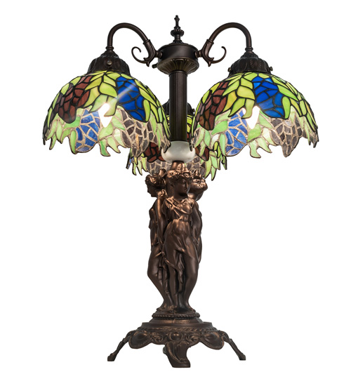  VICTORIAN TIFFANY REPRODUCTION OF ORIGINAL ART GLASS GOTHIC 08MINI ITEMS FEATURING SHADES 6-8"