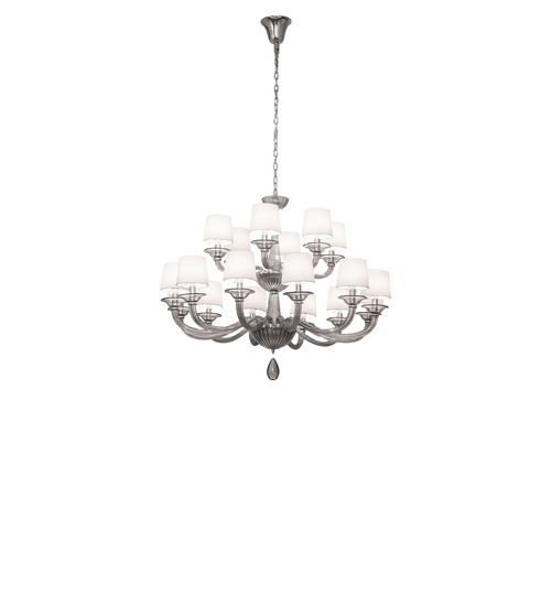  CONTEMPORARY CRYSTAL CHANDELIER