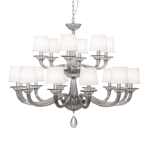  CONTEMPORARY CRYSTAL CHANDELIER