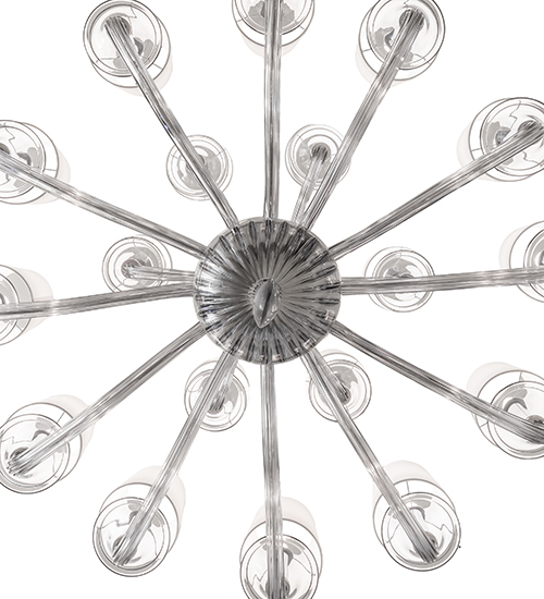  CONTEMPORARY CRYSTAL CHANDELIER