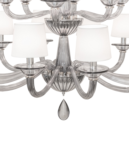  CONTEMPORARY CRYSTAL CHANDELIER