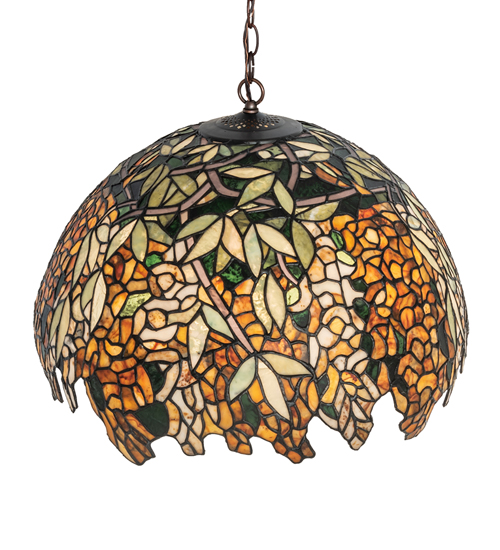  FLORAL ART GLASS NOUVEAU