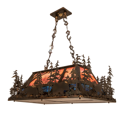  RUSTIC LODGE RUSTIC OR MOUNTIAN GREAT ROOM ANIMALS MICA