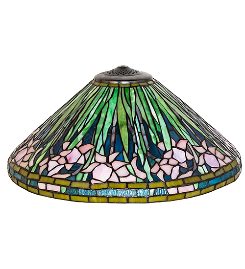  VICTORIAN TIFFANY REPRODUCTION OF ORIGINAL FLORAL