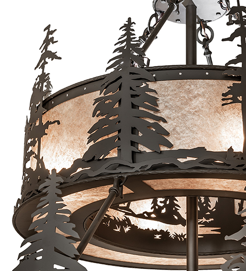  RUSTIC LODGE RUSTIC OR MOUNTIAN GREAT ROOM MICA DOWN LIGHTS SPOT LIGHT POINTING DOWN FOR FUNCTION