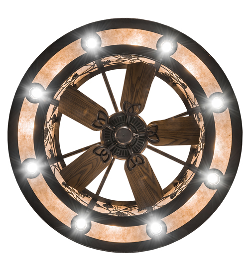  RUSTIC LODGE RUSTIC OR MOUNTIAN GREAT ROOM MICA DOWN LIGHTS SPOT LIGHT POINTING DOWN FOR FUNCTION