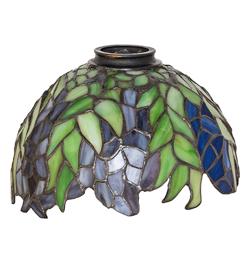  VICTORIAN TIFFANY REPRODUCTION OF ORIGINAL FLORAL ART GLASS