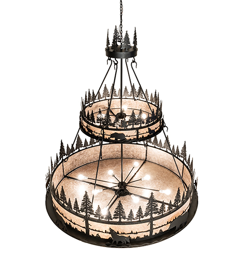  RUSTIC LODGE RUSTIC OR MOUNTIAN GREAT ROOM ANIMALS MICA