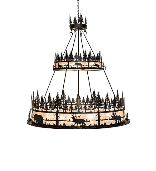  RUSTIC LODGE RUSTIC OR MOUNTIAN GREAT ROOM ANIMALS MICA