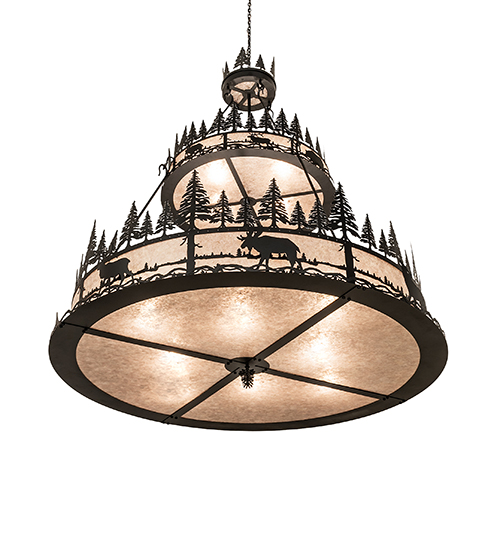  RUSTIC LODGE RUSTIC OR MOUNTIAN GREAT ROOM ANIMALS MICA