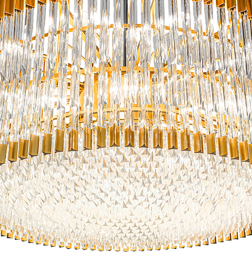  CONTEMPORARY CRYSTAL CHANDELIER