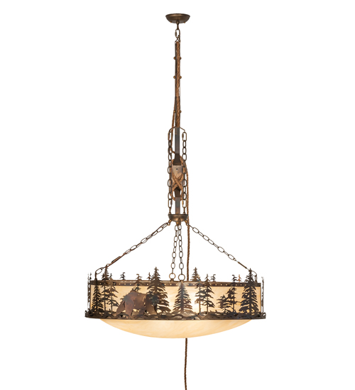  RUSTIC LODGE RUSTIC OR MOUNTIAN GREAT ROOM ANIMALS IDALIGHT