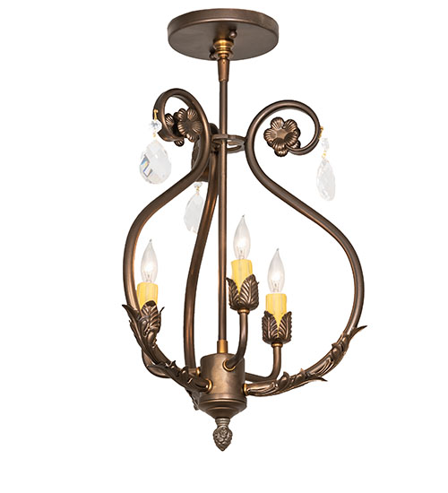  VICTORIAN SCROLL FEATURES CRAFTED OF STEEL FAUX CANDLE SLEVES CANDLE BULB ON TOP