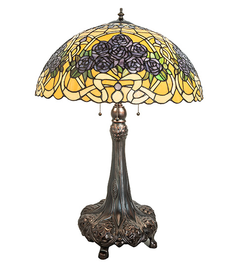  FLORAL ART GLASS NOUVEAU