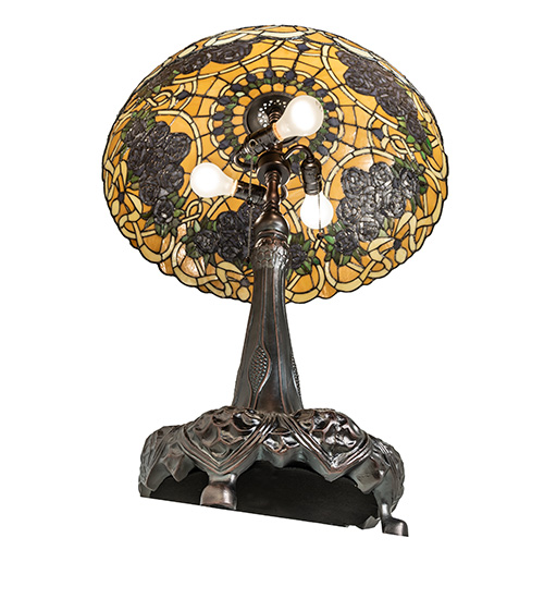  FLORAL ART GLASS NOUVEAU