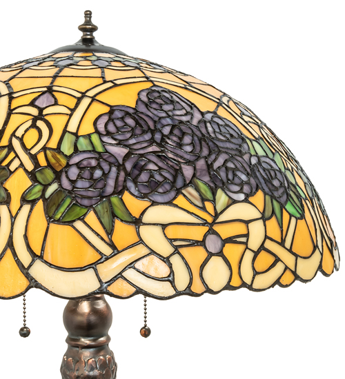  FLORAL ART GLASS NOUVEAU