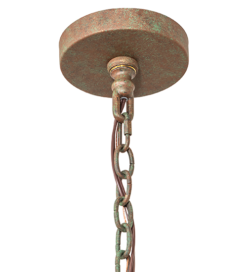  RUSTIC FLORAL NOUVEAU STAMPED/CAST METAL LEAF ROSETTE FLOWER ACCENT