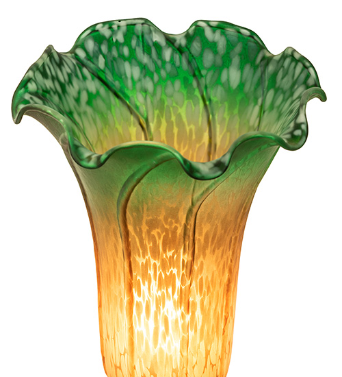  FLORAL ART GLASS NOUVEAU