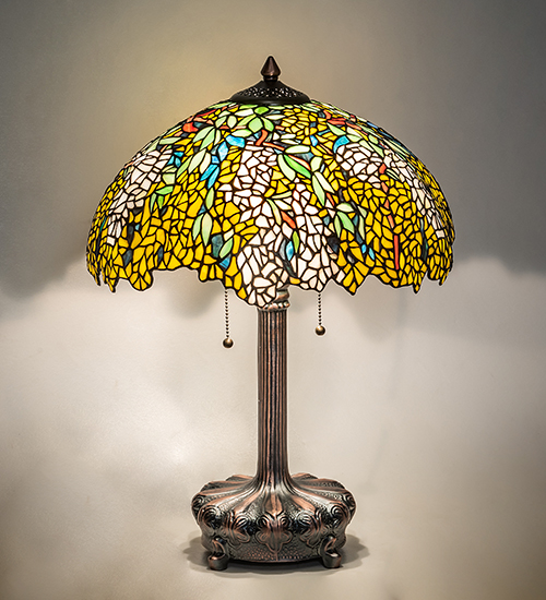  VICTORIAN TIFFANY REPRODUCTION OF ORIGINAL FLORAL