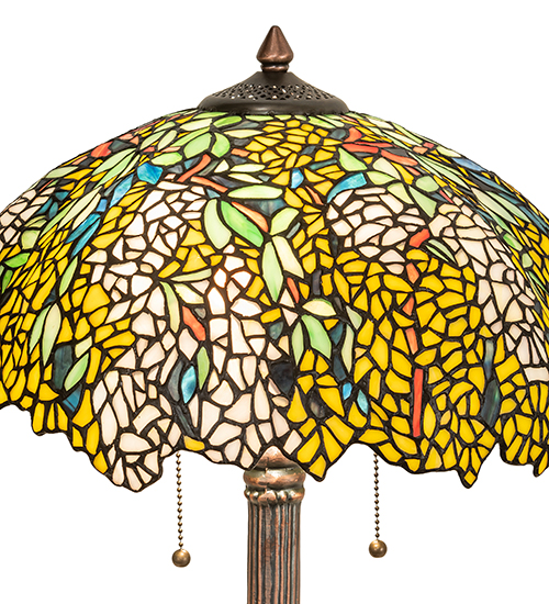  VICTORIAN TIFFANY REPRODUCTION OF ORIGINAL FLORAL