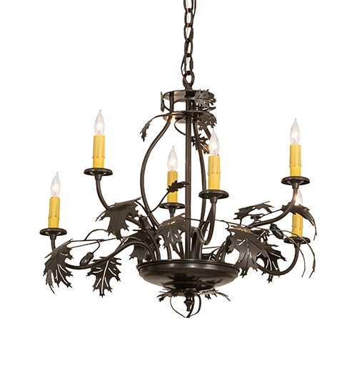  RUSTIC LODGE RUSTIC OR MOUNTIAN GREAT ROOM SCROLL FEATURES CRAFTED OF STEEL FAUX CANDLE SLEVES CANDLE BULB ON TOP