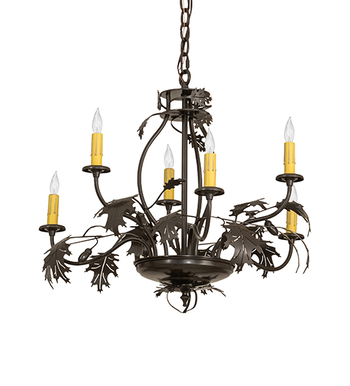  RUSTIC LODGE RUSTIC OR MOUNTIAN GREAT ROOM SCROLL FEATURES CRAFTED OF STEEL FAUX CANDLE SLEVES CANDLE BULB ON TOP