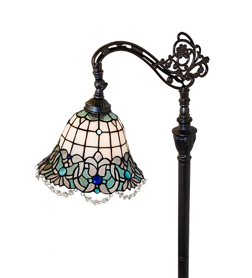  VICTORIAN ART GLASS CRYSTAL ACCENTS