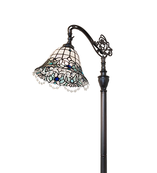  VICTORIAN ART GLASS CRYSTAL ACCENTS