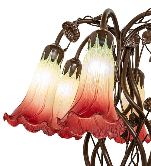  FLORAL ART GLASS NOUVEAU