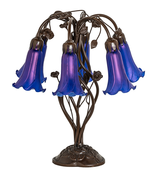  FLORAL ART GLASS NOUVEAU