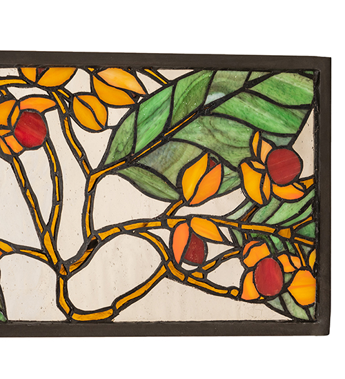  TIFFANY REPRODUCTION OF ORIGINAL FLORAL ART GLASS NOUVEAU FRUIT