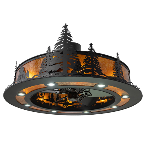  RUSTIC LODGE RUSTIC OR MOUNTIAN GREAT ROOM MICA DOWN LIGHTS SPOT LIGHT POINTING DOWN FOR FUNCTION