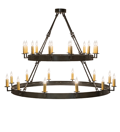  LODGE RUSTIC OR MOUNTIAN GREAT ROOM GOTHIC FAUX CANDLE SLEVES CANDLE BULB ON TOP
