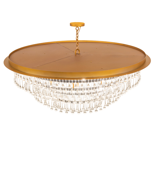  CONTEMPORARY CRYSTAL CHANDELIER