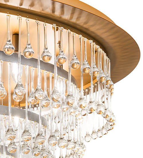  CONTEMPORARY CRYSTAL CHANDELIER