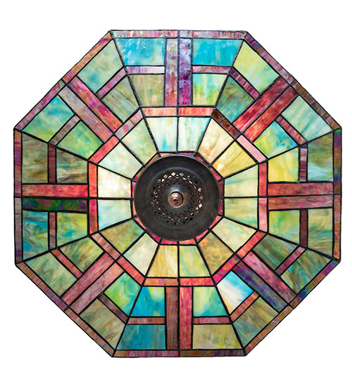  VICTORIAN MISSION ART GLASS