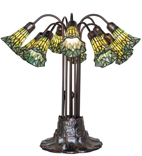  VICTORIAN FLORAL ART GLASS NOUVEAU