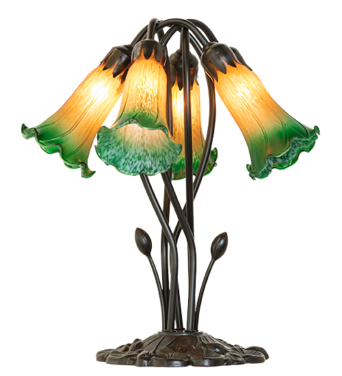  FLORAL ART GLASS NOUVEAU